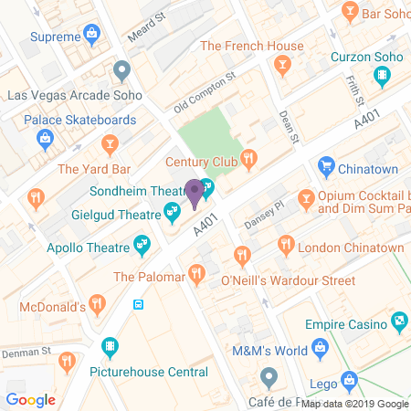 Adresse du Sondheim Theatre