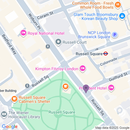 Adresse du The Spiegeltent - Russell Square