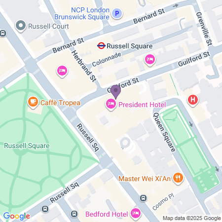 Adresse du President Hotel