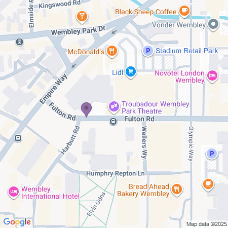 Adresse du Troubadour Theatre - Wembley