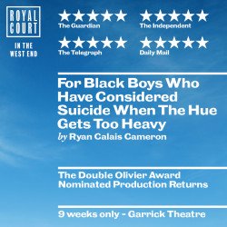 For Black Boys Who Have Considered Suicide When The Hue Gets Too Heavy For Black Boys Who Have Considered Suicide When The Hue Gets Too Heavy, Londres