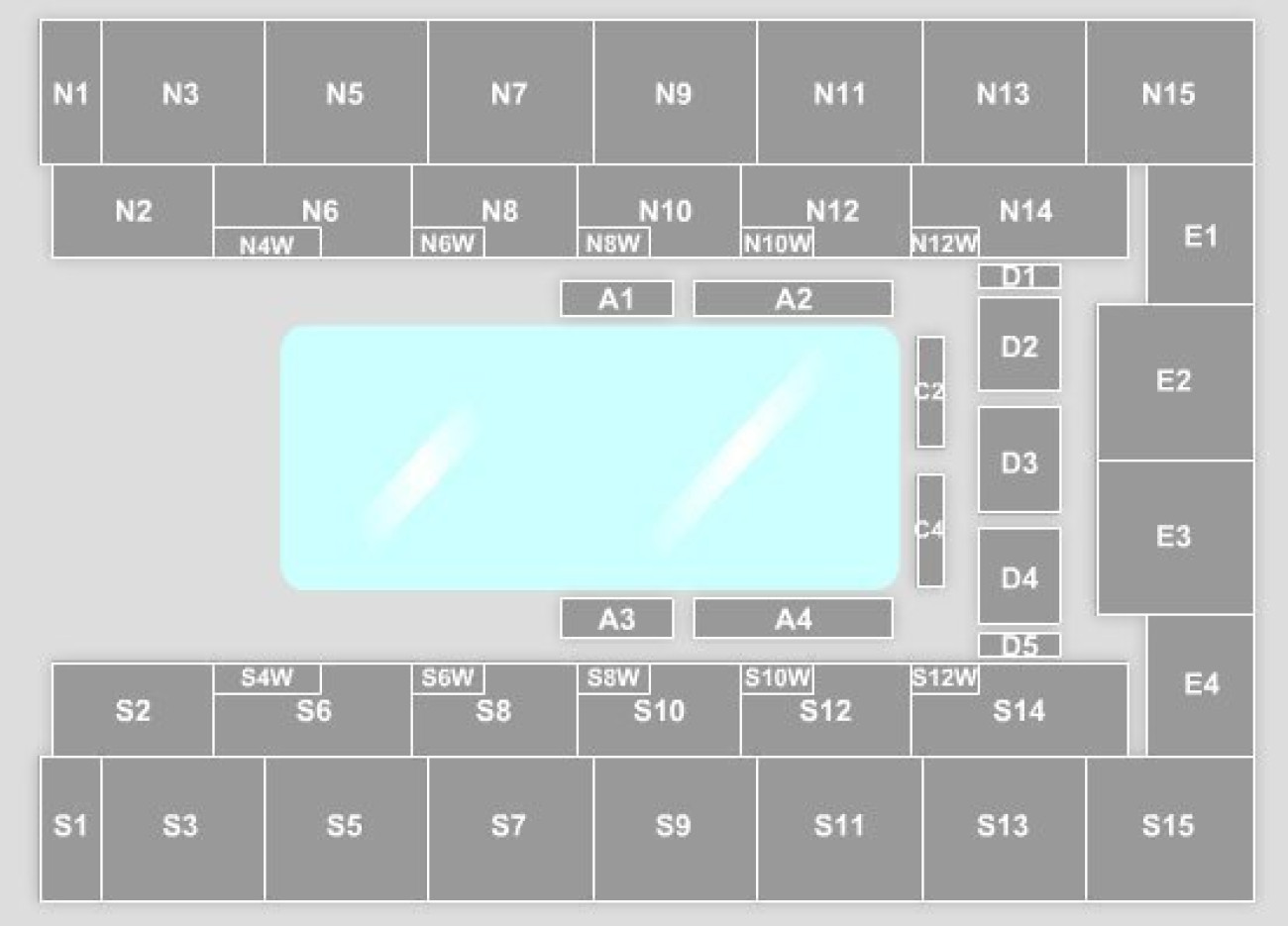 Wembley Arena Plan de Salle London Box Office