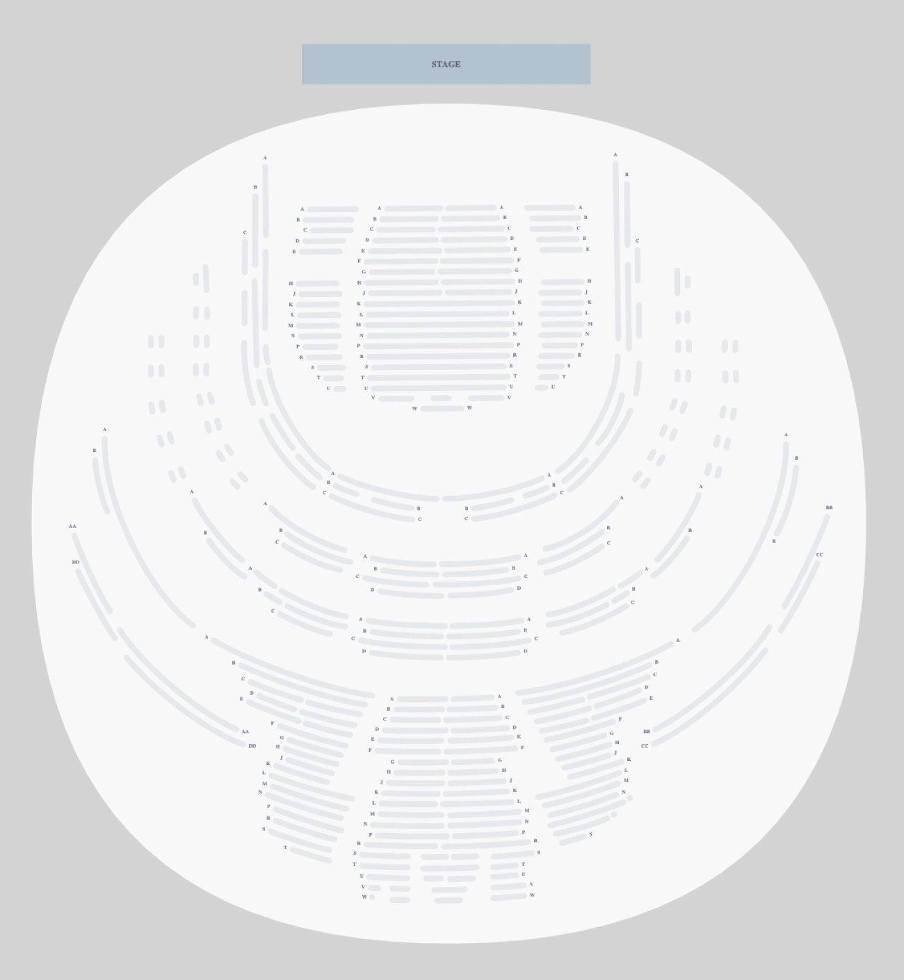 Royal Opera House - Plan de Salle