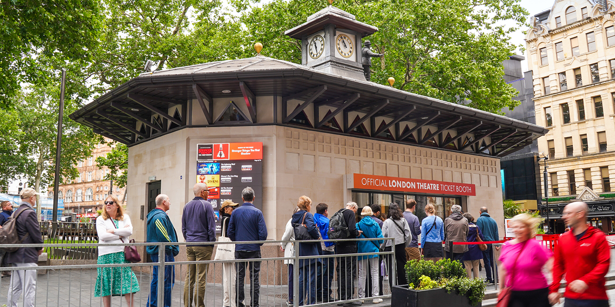 Le kiosque TKTS de Leicester Square