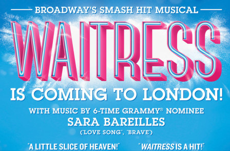 WAITRESS fera sa grande première à Londres en 2019