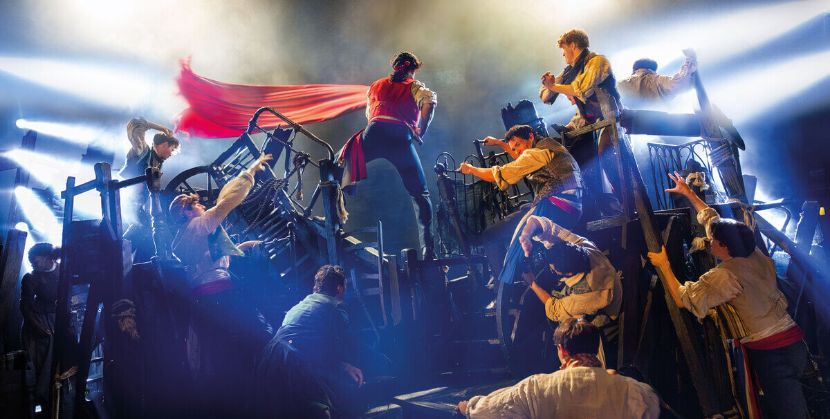 Les Barricades - Les Miserables au Sondheim Theatre