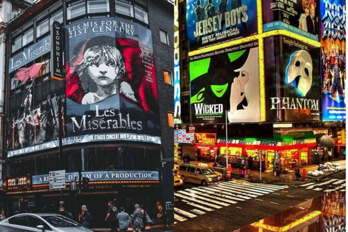 Quelle est la différence entre le West End et Broadway ?
